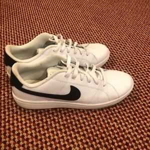 Size 10, White Nikes
